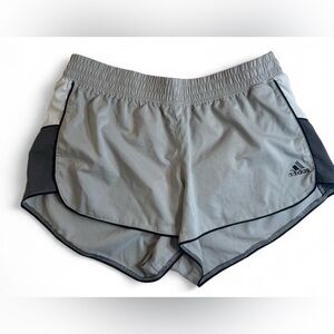 Adidas Women's Athletic Gray and Black Shorts